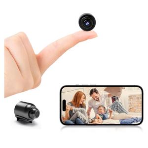 New Smallest Wireless WiFi Camera,HD1080P Mini Camera,Smart Home Security Camera,Portable Smart Home Baby Monitor Cam with Night Vision,Motion Detection,Cloud Storage for Security with iOS AndroidAPP