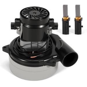 Vacuum Blower Motor 116392-00/116392-01 Fit for Ametek Lamb Vacuum Blower- Replace 120V/ 2 Stage/ 900W Vacuum Motor for Boat Lifting, Central Vacuum Systems, Industrial Cleaning