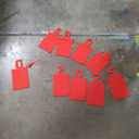 Ercadio 9Pack 2025 Graduation Toppers Glitter Glitter Class of 2025 Grad Cap Cupake Picks Decorations for 2025 Graduation Theme Party Supplies Red