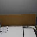 VooBang Arched Wall Mirror, 24 x 36 inch Arch Bathroom Mirror, Wall Mounted Vanity Mirror with Arch Metal Frame, Modern Bathroom Vanity Mirror for Bedroom, Living Room, Hanging or Leaning, Gold