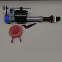 Fluidmaster K-400H-039 High Performance Toilet Fill Valve with 2-Inch Adjustable Toilet Flapper Kit