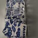 Glitopper 6 Pieces Passover Kitchen Apron Passover Pesach Designed Apron for Seder Gifts Decor(East Embroidery)