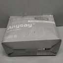 Heated Blanket Throw with 1/2/4/6/8 Hours Auto-Off 10 Heat Level, 50'' * 60'' Cozy Faux Rabbit Fur Bubble Electric Blanket with Overheat Protection(Dark Grey)