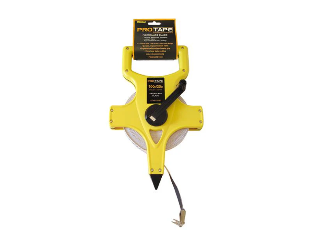 Pack Of 3 US Tape 59964 Open Reel Fiberglass Bade 1/2 Inch x 300 Feet/90m; 8ths And Cm