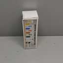 Acrylic Vase Creative Gifts Minimalist Design Wedding Centerpiece Home Office Decor Elegant Floral Display Stand(Not Including Flowers) (Full-Orange, 1PCS)