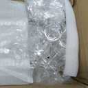 4PCS 5 Arms Acrylic Candelabra Centerpieces for Wedding,45.7Inches Clear Candle Holders Table Centerpiece Floor Candle Stand with Shade for Christmas Party Home Decor Prom Entrance Decorations