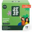 Hello Bello Premium Training Pants, Size 4T-5T (38+ lbs) Surprise Pack - 72 Count, Hypoallergenic with Soft, Cloth-Like Feel - Assorted Patterns for Boys