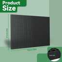 24x36 in Fountain Basin Grate, Black Reservoir Grates, for Pond/Water Garden/Waterfall/Fountain, Holds Rock Bubbler and Other Decoration Objects