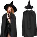 Halloween Cape Cloak for Halloween Cosplay Birthday Party Decoration Web Cape for Women Unisex Adult Masquerade
