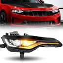 (2)84756148 LED Headlight Assembly Compatible with 2019 2020 2021 2022 2023 2024 Chevrolet Camaro SS, 1SS, 2SS, RS; Right Passenger Side Headlight (RH) Replace # 84529723, GM2503494