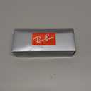 Ray-Ban Rb3735 Bain Bridge Aviator Sunglasses (Rose Gold/Blue)