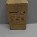 Hrensaw Small Weatherproof Electrical Connection Box(Inner 5.5 x 3 x 2.2inch),Outdoor Electrical Box,Waterproof Extension Cord Covers for Plug, Extension Cables, Holiday Lights,Black