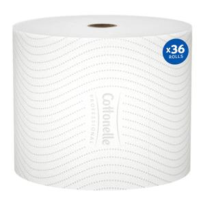 Cottonelle Professional Small Core High-Capacity Standard Roll Bulk Toilet Paper (53862), 2-Ply, CleanCare Design, White (36 Rolls of 900 Sheets, 32,400 Sheet Total) Cottonelle Professional Small Core High-Capacity Standard Roll Bulk Toilet Paper (53862), 2-Ply, CleanCare Design, White (36 Rolls of 900 Sheets, 32,400 Sheet Total)