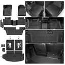JOULARISE Floor Mats for Dodge Durango 2016-2027 7 Seats w/Bench Seats