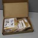 Wedding Table Numbers 1-20, Gold Heart Design with Leaf Detail, Freestanding Metal Table Decor