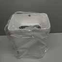 Cesun Bathroom Trash Can with Lid, 4 Gallon Motion Sensor Garbage Can Automatic Touchless Trash Cans, Slim Plastic Smart Waste Basket for Bedroom, Office, Living Room, White