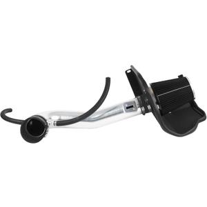 3.5 Inch Cold Air Intake Filter Kit & Heat Shield for Silverado 1500 2014-2018; Sierra 1500 2014-2018; for Cadillac Escalade Suburban Yukon Tahoe 15-20 5.3L 6.2L V8 (Silver Tube & Black Filter)