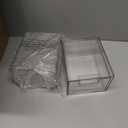 SpaceAid Bottle Storage Organizer Baby - Acrylic Bottles Station Organizer Container, Stackable Clear Drawers for Countertop, Vanity, Bathroom, Cabinet, Pantry Organization, 6 Pack, 4S2L, 15.6"H