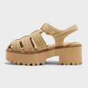 Lasly Sandals in Natural Knit | Size: 7 