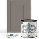 ALL-IN-ONE Paint by Heirloom Traditions, Stonehenge (Mid-tone Neutral Taupe), Quart - Durable cabinet and furniture paint. Built in primer and top coat, no sanding needed. Includes our 30 featured