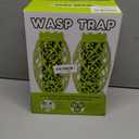 Wasp Traps Outdoor Hanging, Sticky Yellow Jacket Trap, Carpenter Bee Traps for Outside, 2 Pack