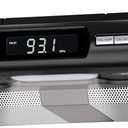 Jensen Modern Wireless Under Cabinet Kitchen Universal Bluetooth Music System, FM Radio, Clock LCD Digital Display , Built-in Hands-free Mic & Speakers (Includes Mounting Hardware)