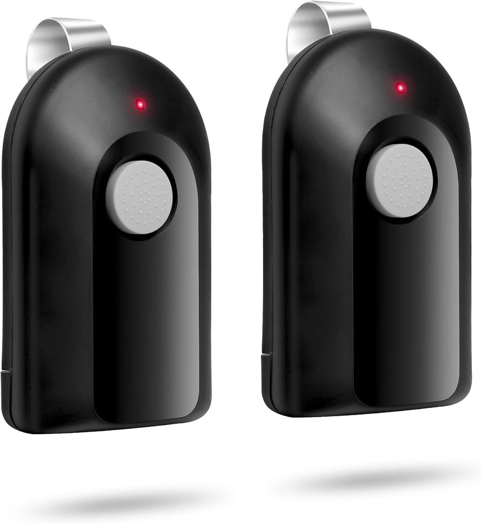 2 Replacement for Genie & Overhead Door Garage Door Opener Remote, Intellicode Remote, Compatible with ACSCTG Type 1, GIT-1 390MHZ 1-Button (Black)