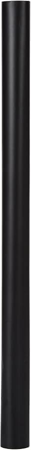 Black Gloss 3ft x 5ft Car Wrap Vinyl Roll with Air Release 3MIL-VViViD8