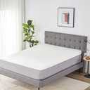 Lazyzizi Wedge Mattress Elevator 5-Inch Inclined Mattress Topper for Acid Reflux, GERD, Neck & Back Pain, Snoring, Under Bed Wedge Mattress with Washable Cover & Non-Slip Bottom for Bedroom, Twin