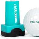 SHANKITGOLF Golf Ball Stamp, Fore, Round, Golf Ball Markers, Plastic, 1.5 inches
