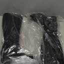 Anne Klein Womens Maelie Knee High Boots Black Microsuede 5.5