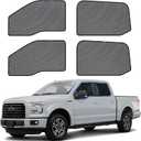 ZATOOTO F-150 Car Window Shades for 2015-2020, F-150 Car Window Screen for Camping Baby Window Shade, Full Coverage Side Window Shade with Breathable Mesh