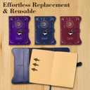 Hoci Poci Lock Diary Refill - 360 Pages 5"7" Refillable Notebook-XZB