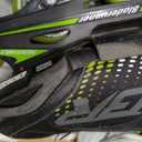 Bladerunner by Rollerblade Phoenix Boys Adjustable Fitness Inline Skate, Black and Green Size 2-6