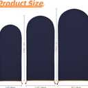 6FT Wedding Arch Cover Stretchy Red Backdrop Fabric for Small Arches, Photo Booths & Party Decor for Birthdays, Showers & Intimate Celebrations