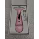 Red Light Therapy for Face & Neck, Skin Lifting & Firming - at Home Skin Care Face Sculpting Tool and Neck Massager-Pink