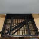 FXW Rollick Unleashed Dog Playpen for Indoor, Yard, RV Camping, 24 inch 8 Panels for Small and Puppy Dogs, BlackPatented