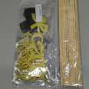 Graduation Decorations 2025  20PCS Graduation Centerpieces for Tables in 5 Black & Gold Designs, Class of 2025 Table Decorations for Grad Party, Photo Props/Flower Arrangement
