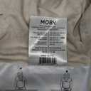 Moby x Petunia Pickle Bottom Wrap Baby Carrier | Evolution | Baby Wrap Carrier for Newborns & Infants | #1 Baby Wrap | Baby Gift | Keeps Baby Safe & Secure | Adjustable for All Body Types | Woodgrain