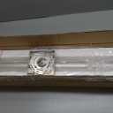 Bathroom Vanity Light Fixtures 31IN Brushed Nickel Bathroom Lights Over Mirror, 28W 3000K Dimmable LED Vanity Light Bar Modern Wall Sconce Light for Mirror, Kitchen, Living Room, Gallery, Hallway