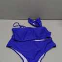 Lilosy Cute Cutout High Waist One Shoulder Piece Swimsuit Bikini Bathing Suit XL