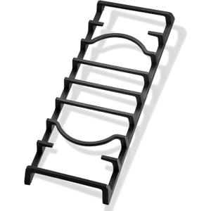 Hiorucet DG94-00938A Stove Grate Replacement for Samsung NX58J5600SG, NX58H5600SS, NX58H9500WS, NX58H9950WS, NX58F5500SS, NX58R5601SS, NX58R4311SS, DG94-00469A DG94-00469B Surface Burner Grate Center