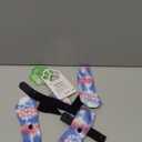 EXPAWLORER Anti Slip Dog Socks to Prevent Licking Paws, Dog Shoes for Hot Pavement, Dog Booties for Small Medium Large Senior Dogs, Traction Control Boots & Paw Protectors for Hardwood Floors (Small (4 Count), Blue and Pink)