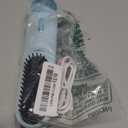 2025 New Upgraded Cordless Hair Straightener Brush 300 Million Negative Ionic Portable Hair Straightener Comb for Women with 4 Temps Fast Heating MCH Ceramic Coating Smooth Frizz - Free Hair Blue