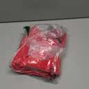 Homaxy 100% Cotton Terry Kitchen Dish Cloths, Ultra Soft and Absorbent Dish Towels for Kitchen, Suitable for Drying and Washing Dishes, 6 Pack, 12 x 12 Inches, Red