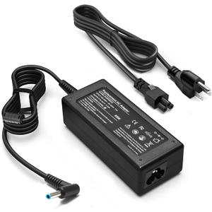 65W Laptop Charger Compatible with HP Pavilion x360 14 15 17,Envy 13 15 X360,Elitebook 840 G5, ProBook Chromebook Stream Series,Spectre 710412-001 19.5V 3.33A Adapter