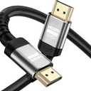 4K HDMI  Cable Ultra High Speed HDMI 2.0 Cable 4K@60Hz 18Gbps 3D ARC Gold-Plated Connectors Ethernet Audio Video Return HDMI Cable, Used for UHD TV Monitor Laptop Xbox/PS4/PS5/HDTV ect.