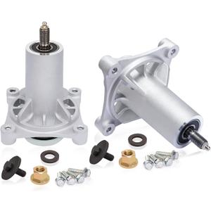 Spindle Assembly Fit for Husqvarna 532187292 532187292 532187292 587125401 587253301 587253301 587819701 Yth22v46 YT3000ds, fits AYP 187292/192870 42" 46" 48" 54" Mower Deck (2PCS)