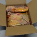 DearHouse 2 Pack Fall Garland Maple Leaf, 5.9Ft/Piece Hanging Vine Garland Artificial Autumn Foliage Garland Thanksgiving Decor for Home Wedding Fireplace Party Christmas (Orange)