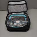 TRAVELISIMO Electric Lunch Box for Adults 100W Heated Lunch Box For Men 1.5L Stainless Steel Portable Food Warmer, 12/ 24/ 110V for Travel & Work, Loncheras Electricas Para Calentar almuerzo